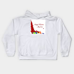 Valentine Love Kids Hoodie